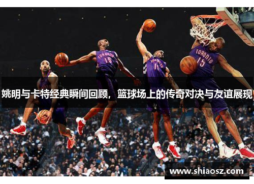 姚明与卡特经典瞬间回顾，篮球场上的传奇对决与友谊展现