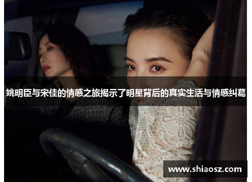 姚明臣与宋佳的情感之旅揭示了明星背后的真实生活与情感纠葛